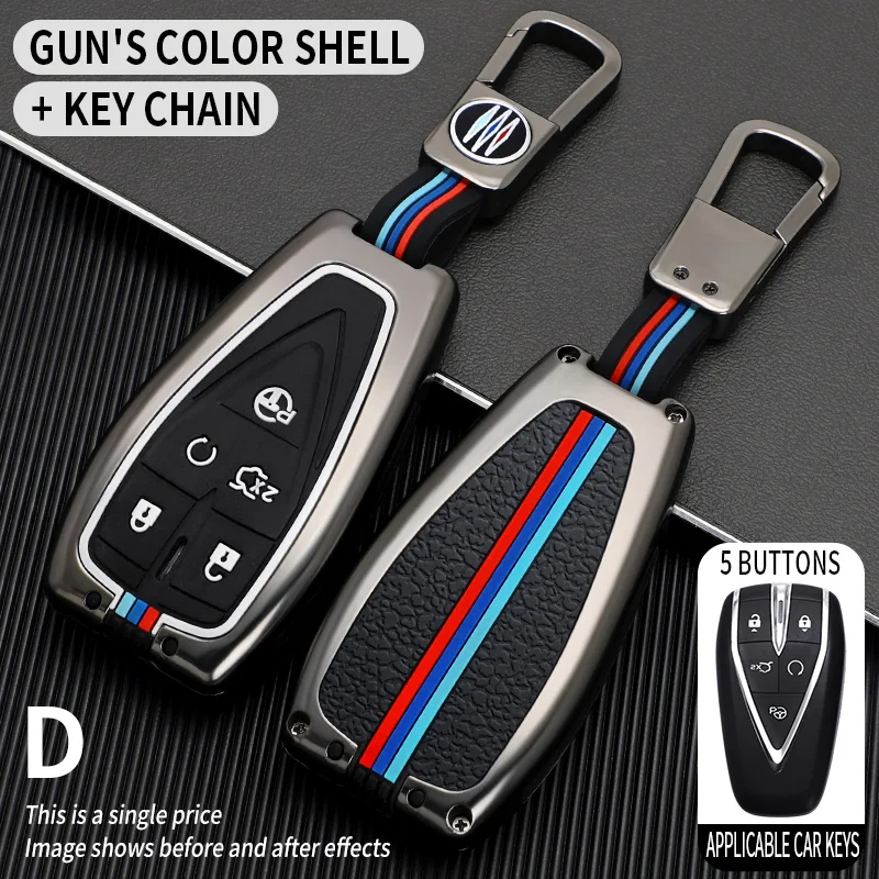 Zinc Alloy+ Car Key Cover For Changan CS35PLUS CS55PLUS CS75PLUS 2019 Key Protec - £52.82 GBP