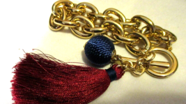 Avon "Set Sail" Tassel Bracelet (Goldtone) ~ New Sealed!!! - $18.52