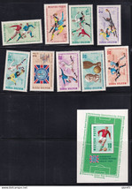Hungry 1966 World Cup Soccer Championship SS+stamps MNH  15850 - £7.75 GBP