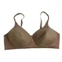 Vanity Fair 42D Bra 72389 Wireless Wire Free Lined Full Coverage Comfort Beige - £11.25 GBP