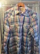 J.A.C.H.S Clothing Company Men&#39;s XXL Button Snap Long Sleeve Shirt - £13.98 GBP