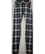 Lululemon Athletic Woven Pants Womens Size 4 Black White Plaid Elastic W... - $589.88 MXN