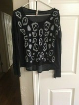 Women&#39;s Lovemarks Sweater--Black--Size M - $11.99