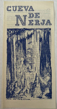 Cueva De Nerja Spain Vintage Travel Brochure 1962 - £7.71 GBP