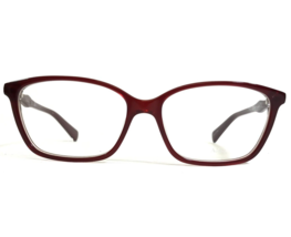 Pierre Cardin Eyeglasses Frames PC 8394 1VI Shiny Red Cat Eye 55-15-135 - £31.45 GBP