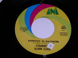 Strawberry Alarm Clock An Angry Young Man Barefoot In Baltimore 45 RPM Uni Label - £10.38 GBP
