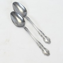 Ecko Eterna Beaumont Oval Soup Spoons 7 3/4&quot; Lot of 2 - $8.81