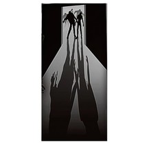 Forum Novelties Halloween Zombie Visitors Door Cover Wall Mural Haunted ... - $146.45 MXN