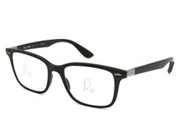 Ray Ban RB 7144 LiteForce Men Eyeglasses Frame, 5204 Matte Black. 53-18-150 #D04 - £54.08 GBP