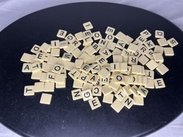Lot X150 Scrabble Letter Tiles Plastic Replacement Gaming Crafting - $186.39 MXN