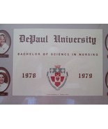 DePaul University 1978-1979 Bachelor of Science in Nursing-picture of gr... - $20.00