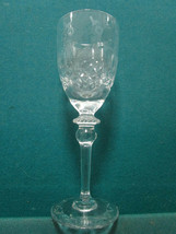 ROGASKA CRYSTAL CUT ETCHED FLOWERS GALLIA  GLASSWARE WINE GOBLET DECANTE... - £137.00 GBP+