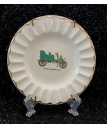 VINTAGE CADILLAC AUTOMOBILE 1903 PLATE 6&quot; With Hanger Scalloped Edge Gol... - £4.62 GBP