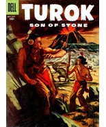 Comic Cover Poster - TUROK, SON OF STONE #5 (1956) Art Poster 18x24 - $43.65 CAD