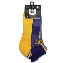 NBA Los Angeles Lakers Mens 3 Pack Of Low Cut Socks Purple Gold Shoe Siz... - £8.07 GBP