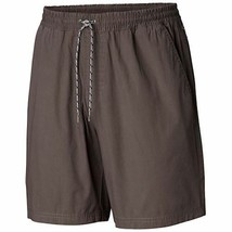 New Mens Shorts M Columbia Brown Gray Short NWT Casual Water UPF Drawstr... - $68.31