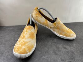 Dr. Scholl&#39;s Sneakers Women 10M Jot It Down Shoes Yellow Canvas Comfort ... - $357.03 MXN