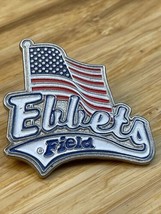 Vintage Ebbets Field USA Flag Lapel Pin Pinback Estate Jewelry KG JD - £19.47 GBP