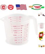 High-Quality 4-Cup Clear Plastic Measuring Cup with Sturdy Handle - $21.25 CAD