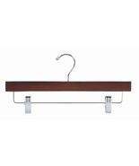 14&quot;  Walnut  Wood Pant/Skirt Hanger (pack of 50) - $71.47