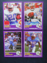 1989 Score Supplemental Houston Oilers Football Cards Team Set - £2.25 GBP