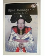 Bjork Promo Poster Homogenic Sugar Cubes The - $3,337.75 MXN