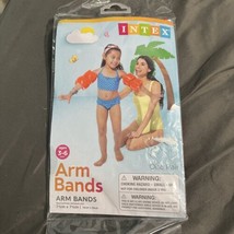 Intex Arm Bands Floats 7 1/2” X 7 1/2” Ages 3-6 #59640EP One Pair Floaties - £4.39 GBP