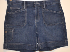 Gloria Vanderbilt Women&#39;s Denium Shorts Size 6 - £10.35 GBP