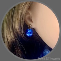 Blue Pearl Dangle Doll Earrings · 14 Inch Fashion Doll Jewelry - $4.90