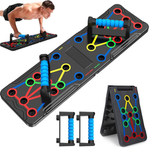 Solid Push up Board Home Workout Equipment Multi-Functional Pushup Stands System - £22.32 GBP