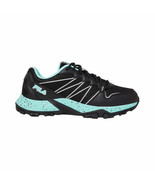 Fila Quadrix Ladies' Size 6, Trail Shoe Sneaker, Black - Aqua - $28.99