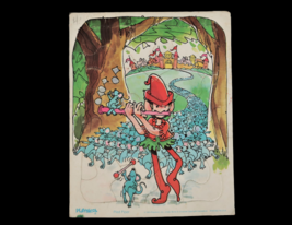 VTG 1976 Playskool Pied Piper Child Tray Puzzle Berne &amp; Universal Nice Graphic - £10.38 GBP
