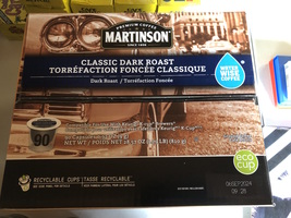 MARTINSON COFFEE CLASSIC DARK ROAST KCUPS 90CT - £15.74 GBP