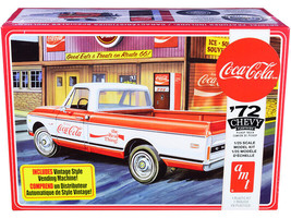 Skill 3 Model Kit 1972 Chevrolet Fleetside Pickup Truck w Vending Machine Coca-C - £39.30 GBP