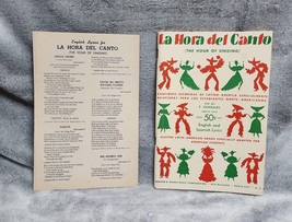 La Hora del Canto (The Hour of Singing)- F. Gonzales Song Book Radio City NY - £7.56 GBP