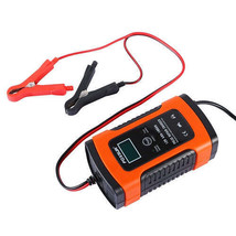 Car Battery Charger 12V 5A LCD Intelligent Auto Motorcycle Boat ATV Reco... - £31.55 GBP