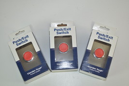 NEW Camden Door Controls Red Exit Push Button Switch #- CM-7020 RSS LOT ... - $170.87