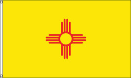 3x5 New Mexico Flag 3&#39;x5&#39; House Banner grommets super polyester USA Seller - £14.21 GBP