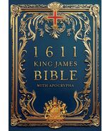1611 King James Bible with Apocrypha: Authentic Text with Updated Spelli... - $67.46 CAD