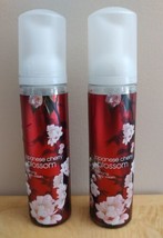 2 Pack of Bath &amp; Body Works Japanese Cherry Blossom Foaming Body Wash - 6 oz ea - £15.46 GBP