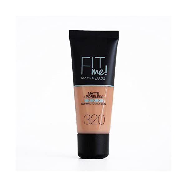 Maybelline Fit Me Matte &amp; Poreless Foundation 320 Natural Tan 30ml  - $19.00