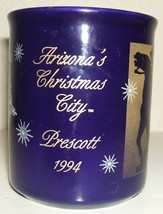 Prescott, Arizona 1994 Christmas City ceramic coffee mug - $15.00
