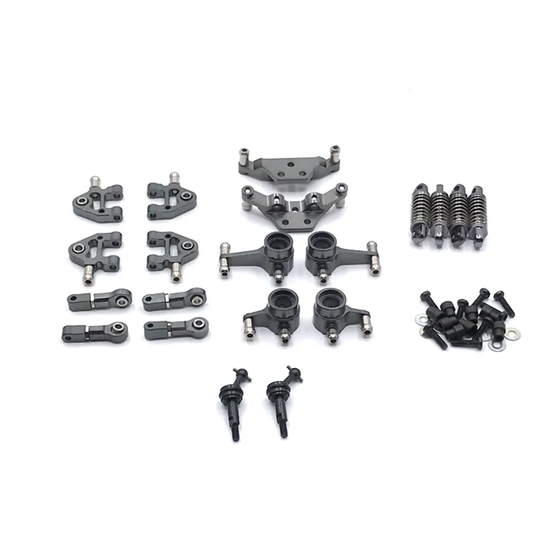 Metal Upgrade Swing Arm Steering Cup Shock Dog Bone Kit For WLtoys 1/28 284131 - £17.77 GBP