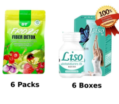 LI-SO Supplement Product Capsule + Frozen DTX Detox Fiber Capsule - £95.04 GBP