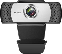 Full HD Webcam 1080P with Microphone 120 Degrees Wide Angle Business Webcams Str - £27.59 GBP