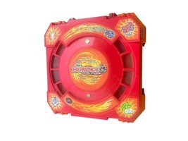 Beyblade Metal Fusion Battle Arena Stadium Folding Travel Case Rare Coll... - $302.64 MXN
