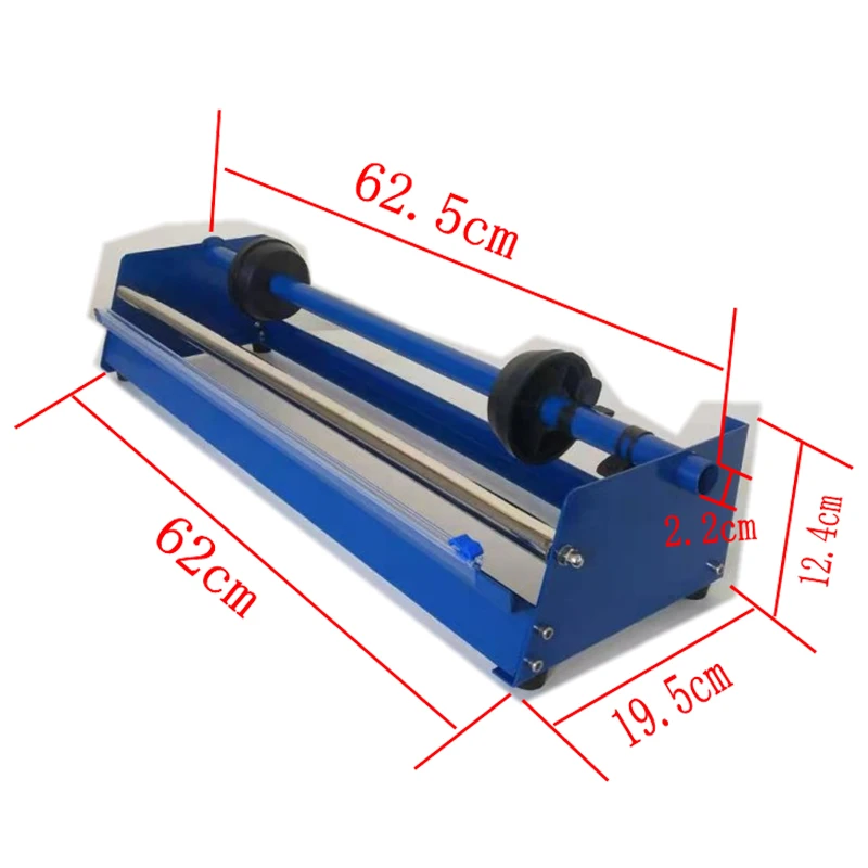 Small platform wrapping film holder fresh film packing machine advertising plate packer thumb200