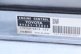 Toyota Lexus Engine Control Unit Module ECU ECM PCM 89661-53821 image 2