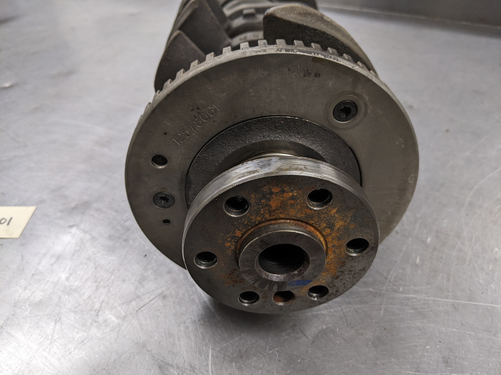 Crankshaft Standard From 2010 Chevrolet Equinox  2.4 - $273.34