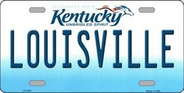 Louisville Kentucky Novelty Metal License Plate LP-6761 - £14.65 GBP